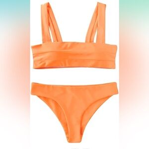 Orange bikini